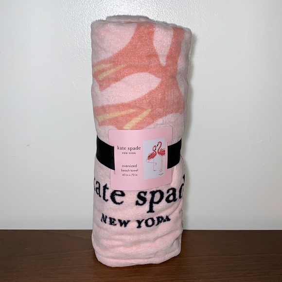 kate spade NY Beach Towel, 100% Cotton, 40” x 70” - Picture 8 of 16